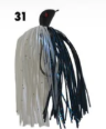 Spinwright Compact 1/4oz Single Colorado Spinnerbait Lure