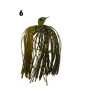 Spinwright 1/2oz Single Colorado 4in Plastic Rigged Spinnerbait Lure