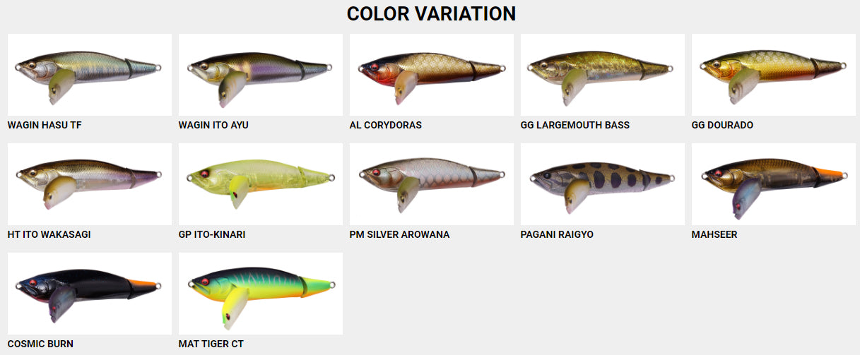 Megabass I-Wing Triple Fry Surface Lure