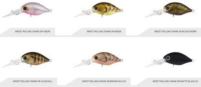 Daiwa Infeet Rollin Crank DR Lure