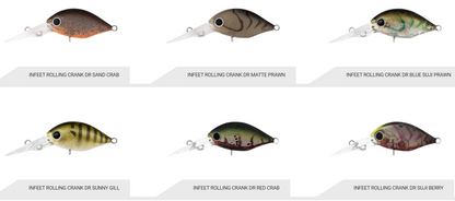 Daiwa Infeet Rollin Crank DR Lure