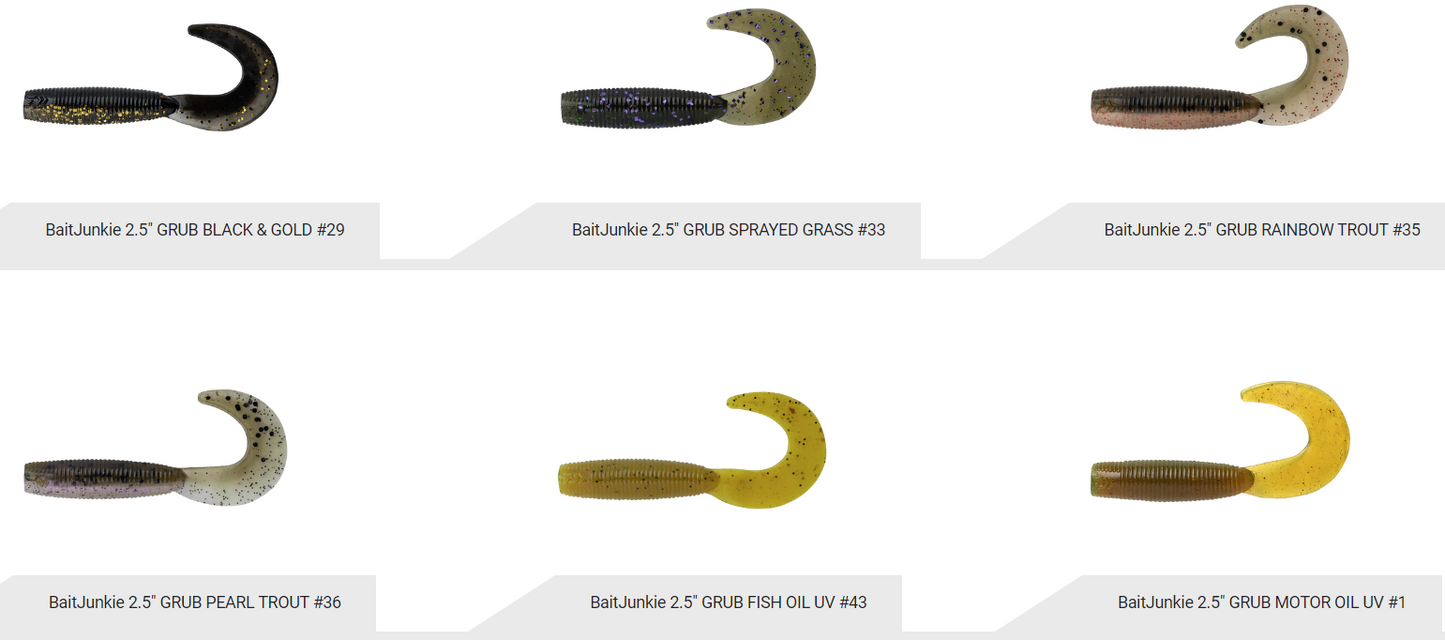 Daiwa Bait Junkie 2.5 Inch Grub