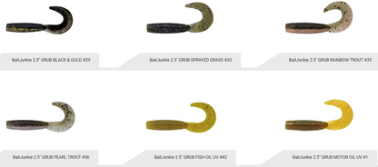 Daiwa Bait Junkie 2.5 Inch Grub