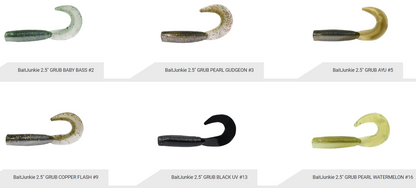 Daiwa Bait Junkie 2.5 Inch Grub