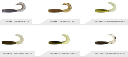 Daiwa Bait Junkie 2.5 Inch Grub