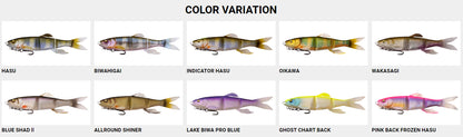Megabass MD Hasu Raver Soft Plastic Lure