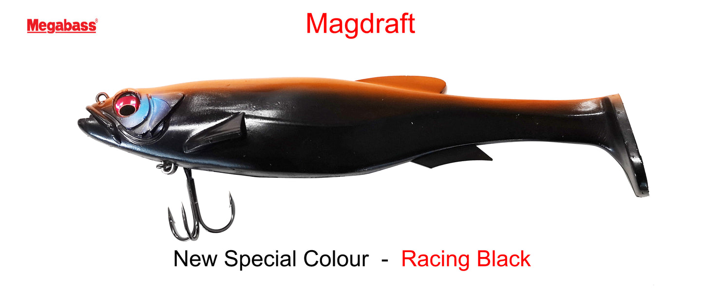 Megabass Magdraft 10in Rigged Soft Plastic Lure