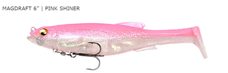 Megabass Magdraft 6in Rigged Soft Plastic Lure