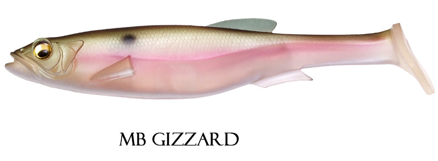 Megabass Magdraft 8in Rigged Soft Plastic Lure