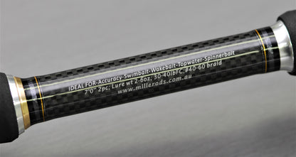 Millerods Ambush 702H Baitcast Rod