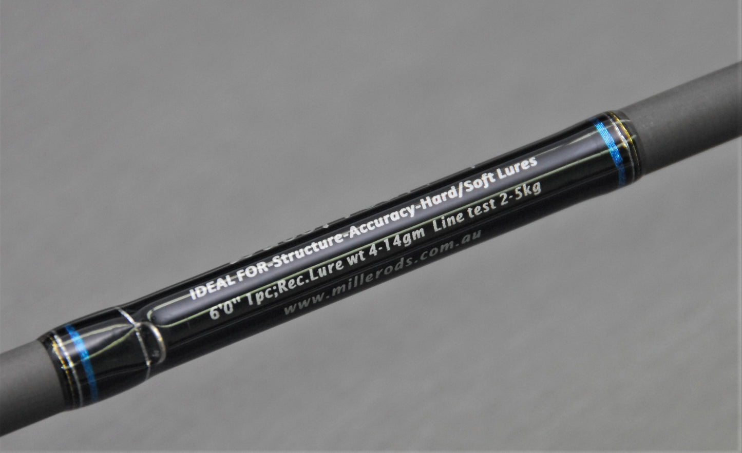 Millerods BassFreak Medium 601 Spinning Rod