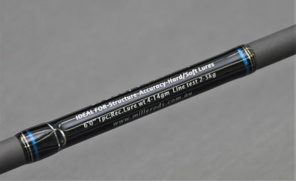 Millerods BassFreak Medium 601 Spinning Rod