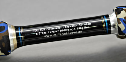 Millerods CodFreak 661 Baitcast Rod
