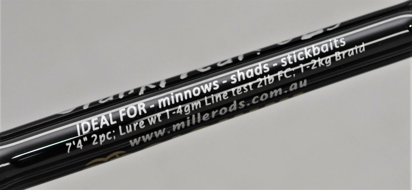 Millerods CrankFreak ULS 742 Spinning Rod