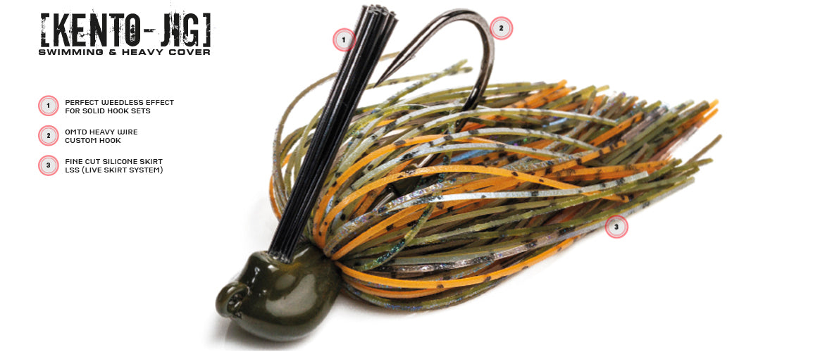Molix Kento 3/8oz Skirted Jig