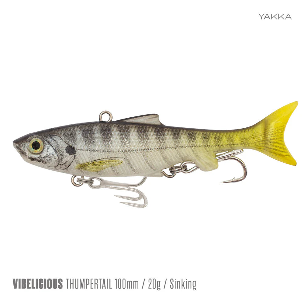 Samaki Vibelicious Thumper 100mm 20G Soft Vibe Lure