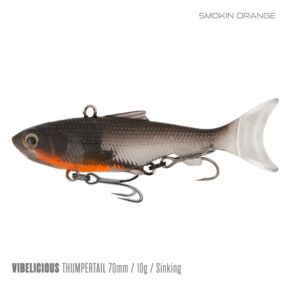 Samaki Viblicious Thumper 70mm 11g Soft Vibe Lure