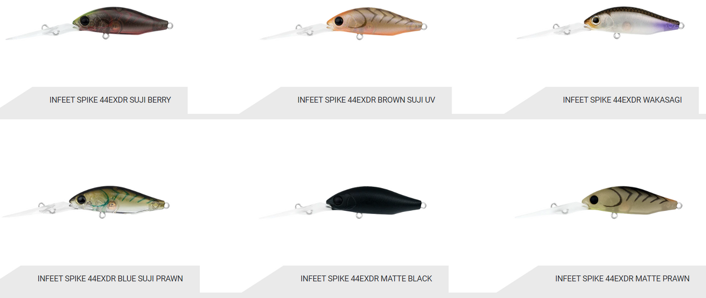 Daiwa Infeet Spike Hard Body Lure 44EXDR