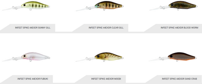 Daiwa Infeet Spike Hard Body Lure 44EXDR