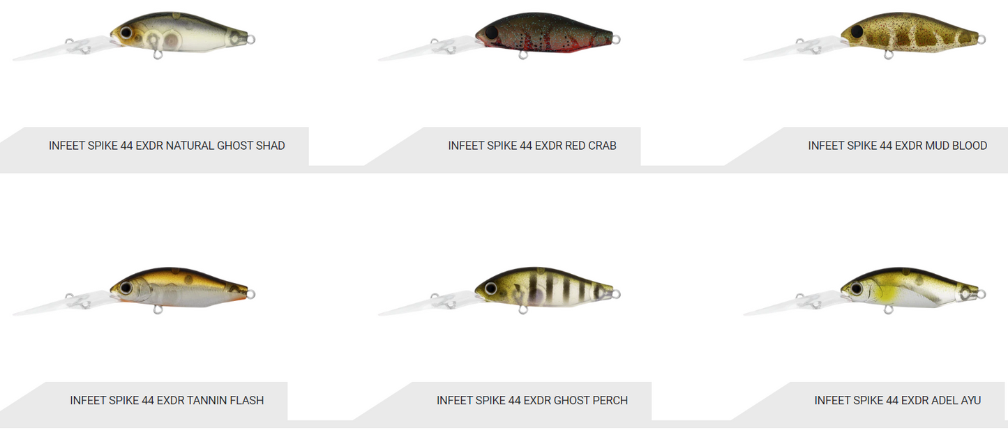 Daiwa Infeet Spike Hard Body Lure 44EXDR