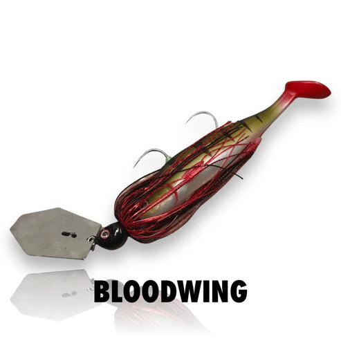 Spinwright Beastrange Grunta Plastic Rigged Chatterbait Lure