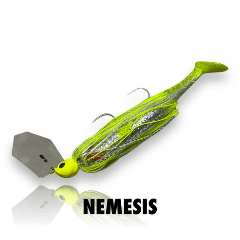Spinwright Beastrange Grunta Plastic Rigged Chatterbait Lure