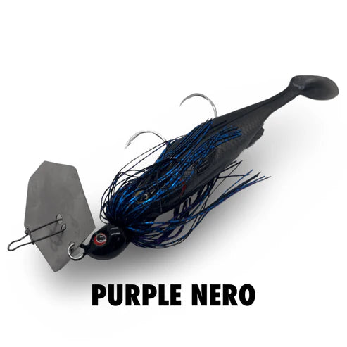 Spinwright Beastrange Grunta Plastic Rigged Chatterbait Lure