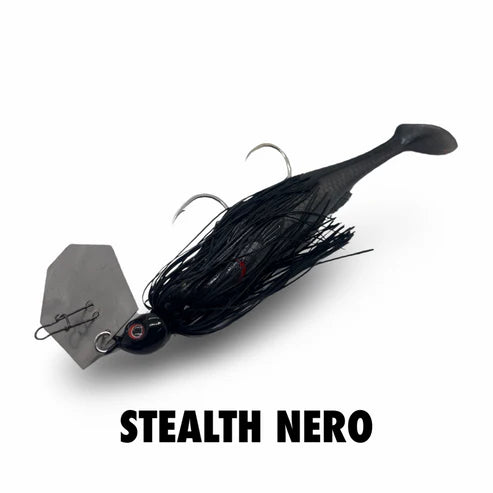 Spinwright Beastrange Grunta Plastic Rigged Chatterbait Lure