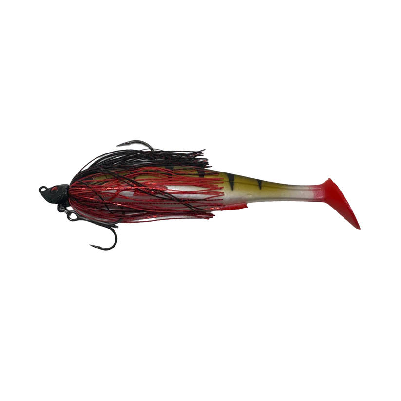 Spinwright Beastrange 7 Inch Swimjig Plastic Rigged  Lure