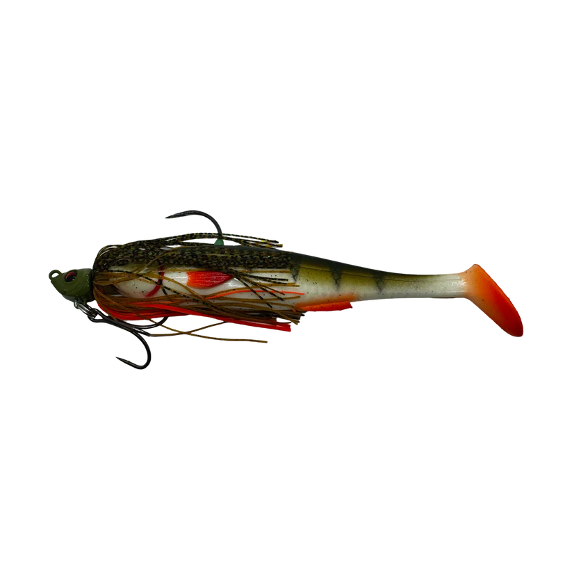 Spinwright Beastrange 7 Inch Swimjig Plastic Rigged  Lure