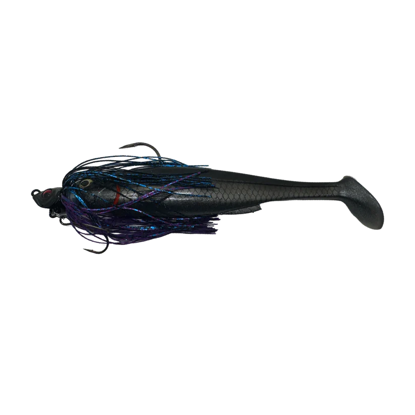 Spinwright Beastrange 7 Inch Swimjig Plastic Rigged  Lure