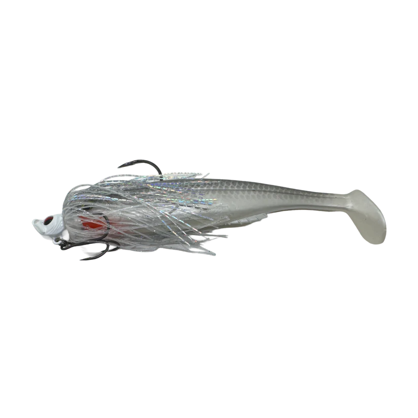 Spinwright Beastrange 7 Inch Swimjig Plastic Rigged  Lure