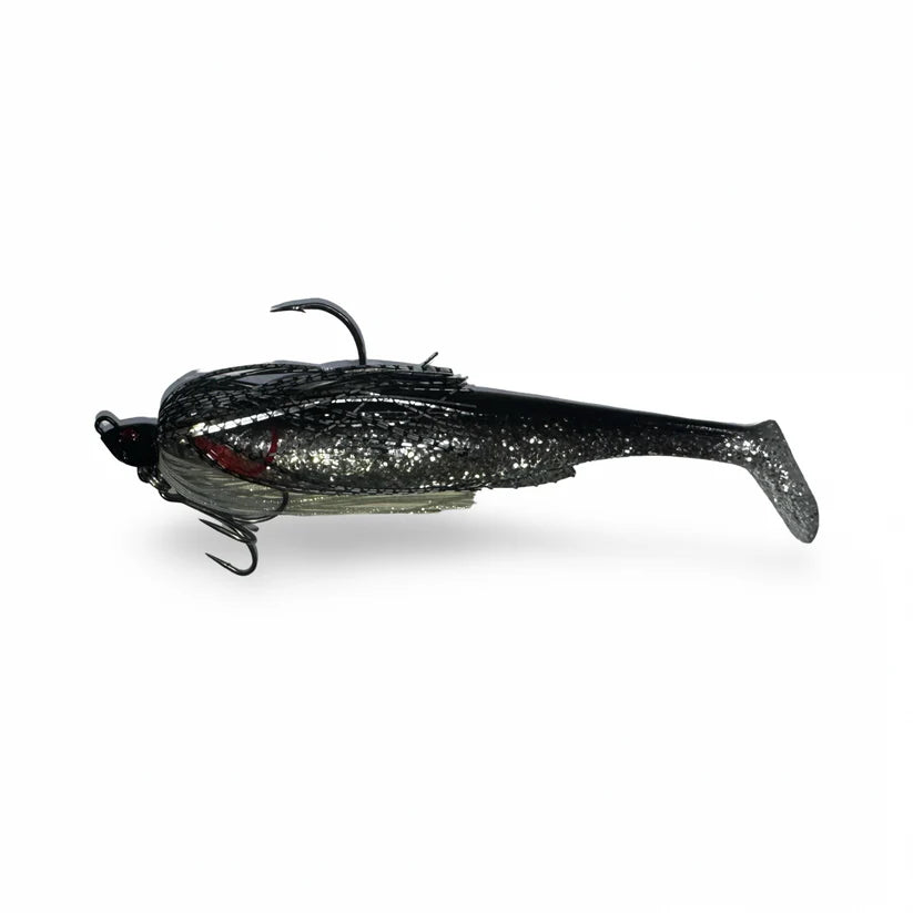 Spinwright Beastrange 7 Inch Swimjig Plastic Rigged  Lure