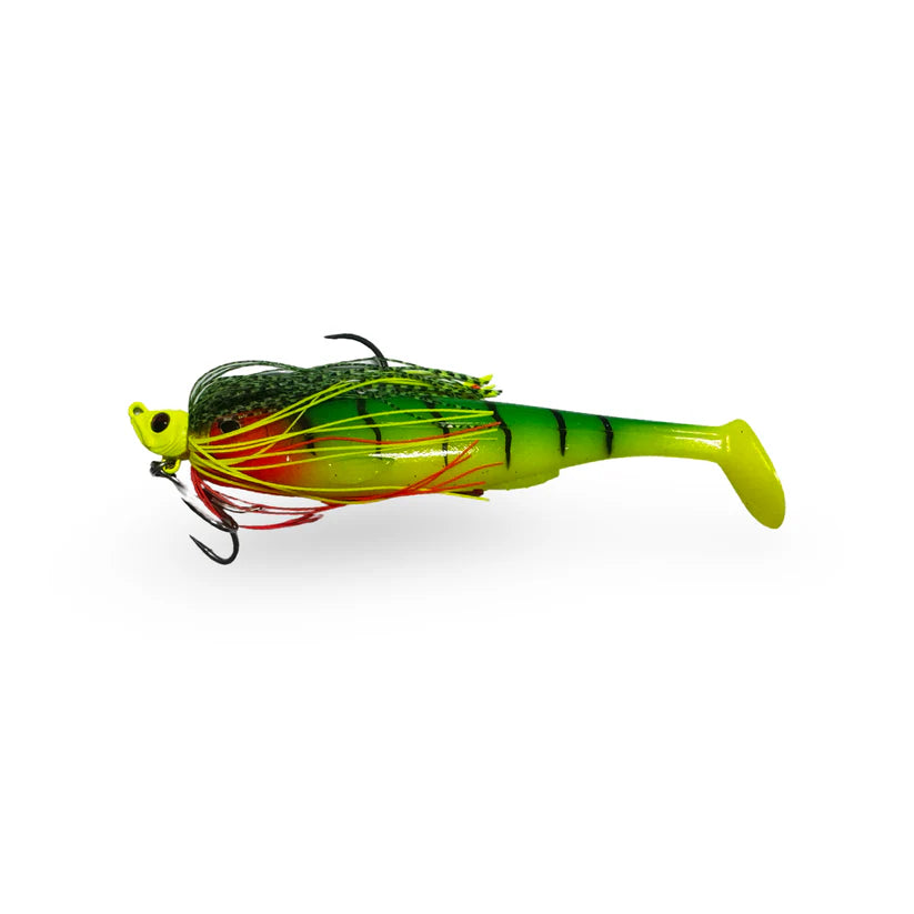 Spinwright Beastrange 7 Inch Swimjig Plastic Rigged  Lure