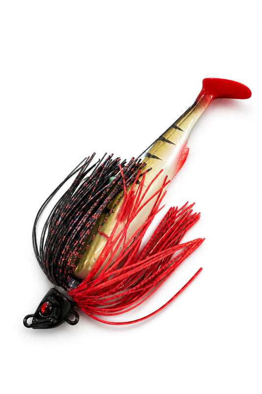 Spinwright 1/2oz Swimjig 5in Plastic Rigged Lure