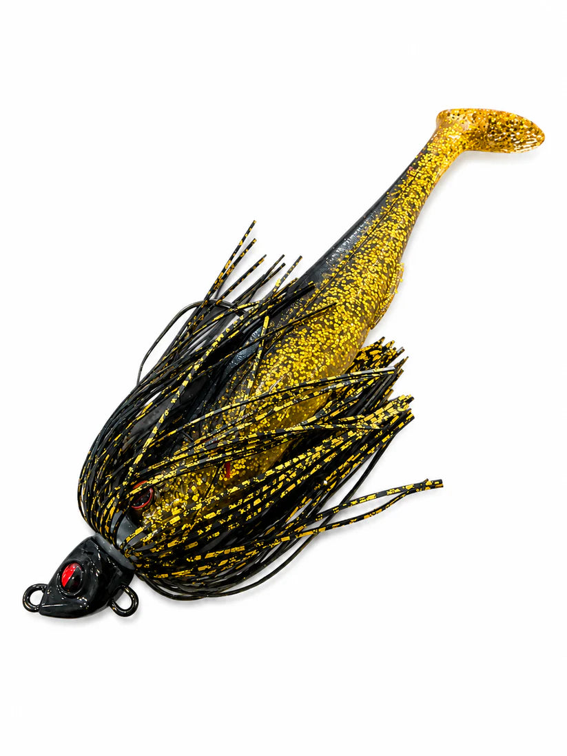 Spinwright 1/2oz Swimjig 5in Plastic Rigged Lure