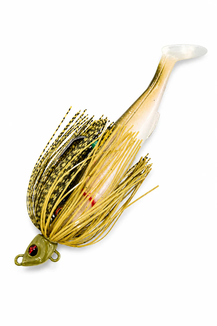 Spinwright 1/2oz Swimjig 5in Plastic Rigged Lure