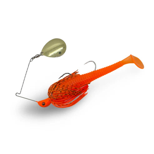 Spinwright 1oz Single Colorado 6in Plastic Rigged Spinnerbait Lure