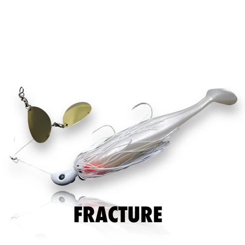 Spinwright Beastrange 1oz Twinspin 7in Plastic Rigged Spinnerbait Lure