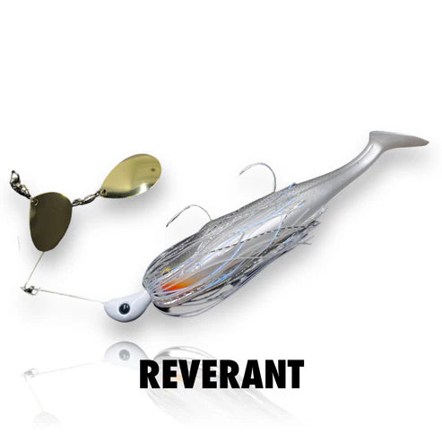 Spinwright Beastrange 1oz Twinspin 7in Plastic Rigged Spinnerbait Lure